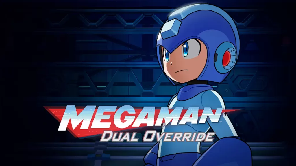 Mega Man Dual Override arte