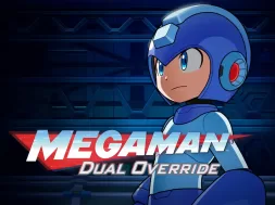 Mega Man Dual Override arte