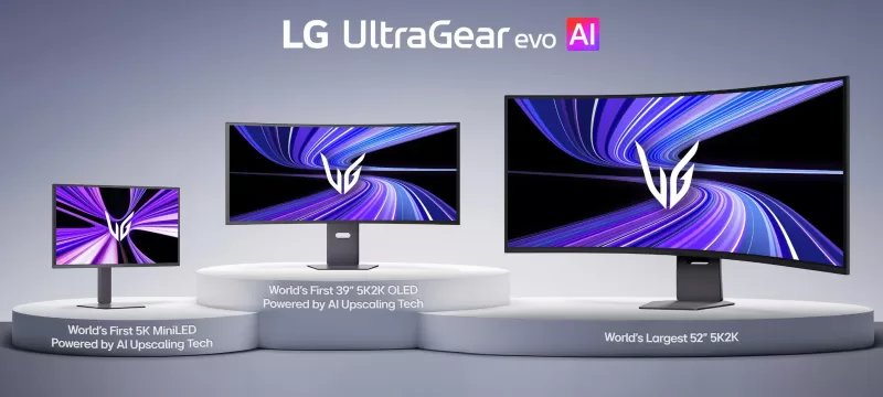 2026 LG UltraGearevo modelos 39GX950B, 27GM950B y 52G930B