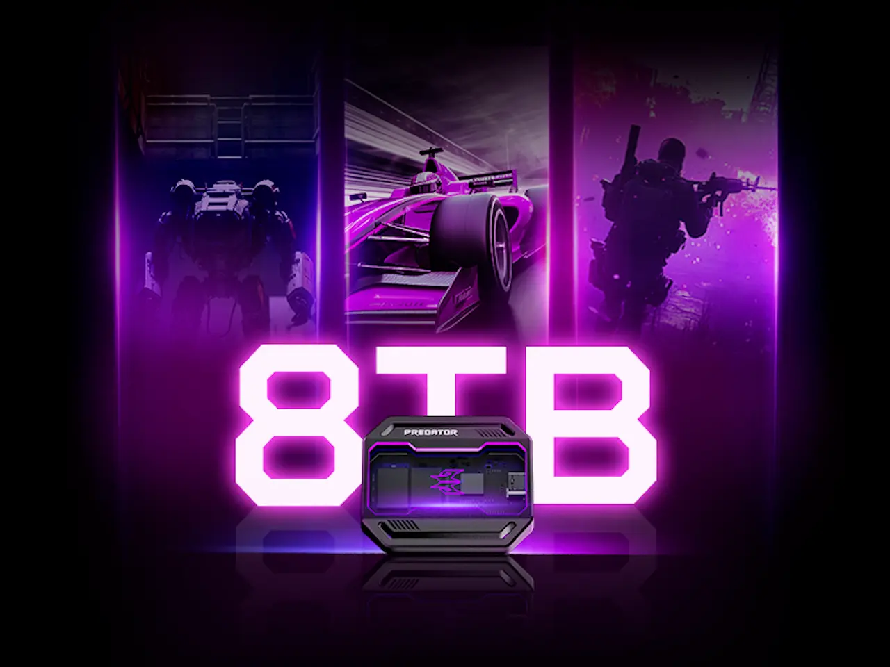 BIWIN Predator GP30 tamaño