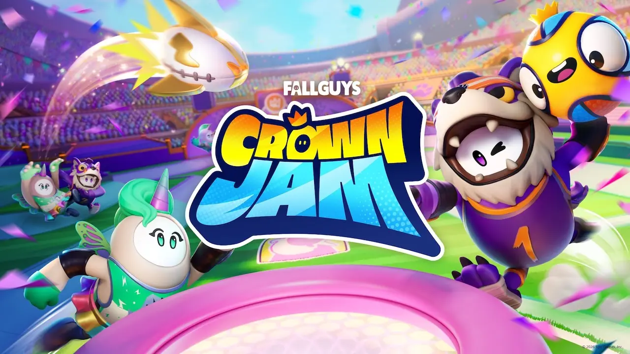 Ya está listo Crown Jam el evento de tiempo limitado de Fall Guys y Fortnite