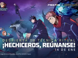 Free Fire x Jujutsu Kaisen contenido