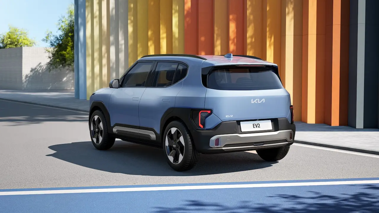 Kia EV2 Bruselas trasera