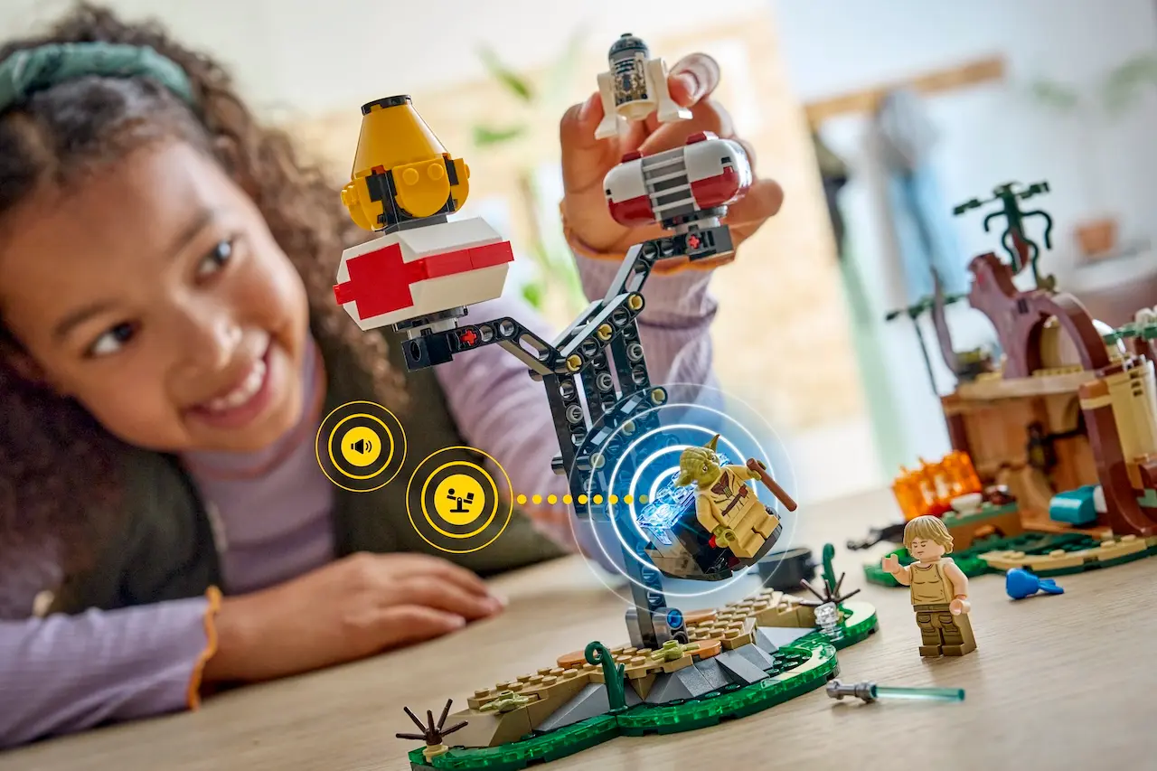 LEGO Star Wars SMART Play La Cabaña de Yoda y el Entrenamiento Jedi