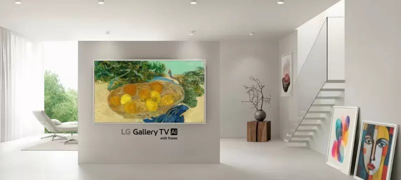 LG Gallery TV en CES 2026