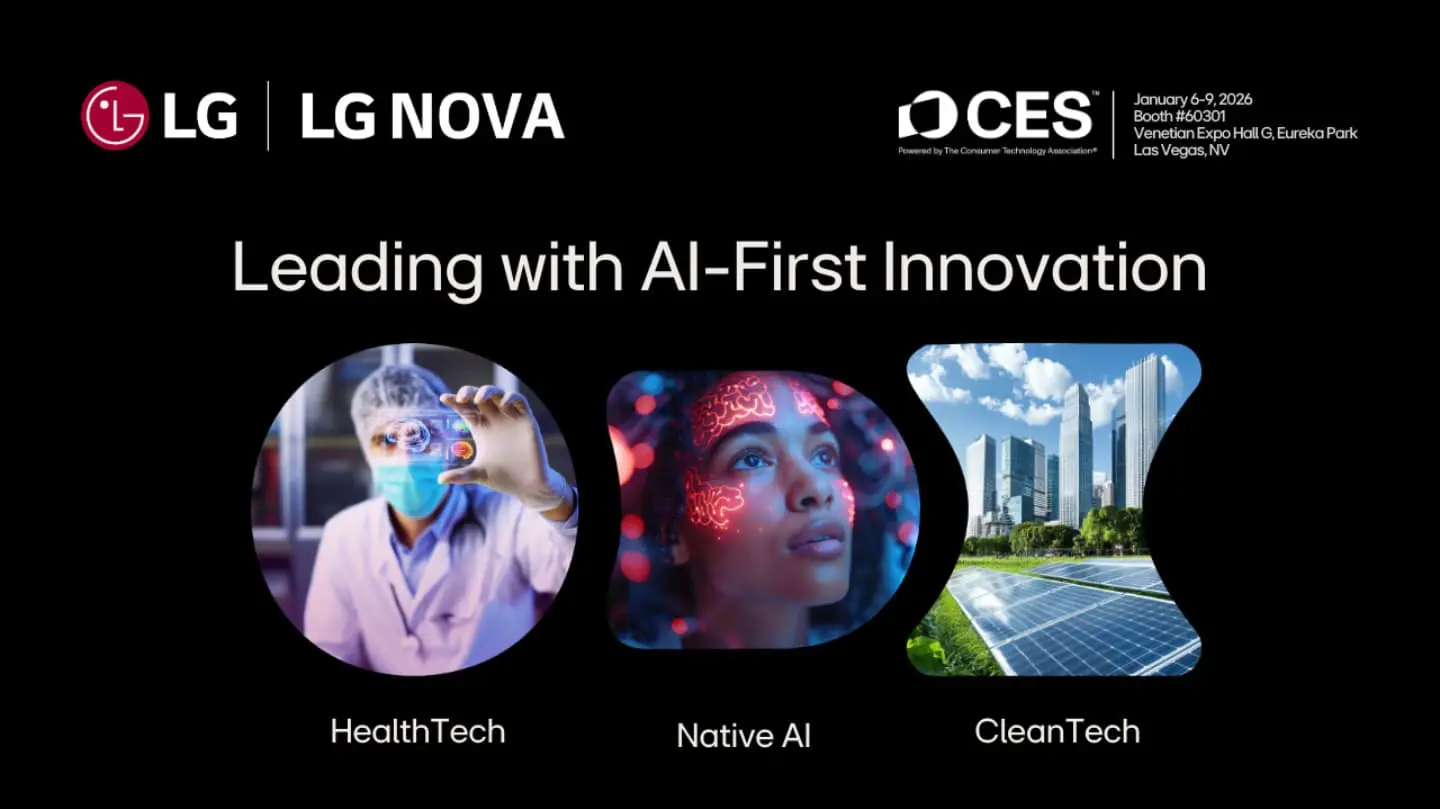 LG NOVA presenta los nuevos proyectos e iniciativa basadas en IA en CES 2026