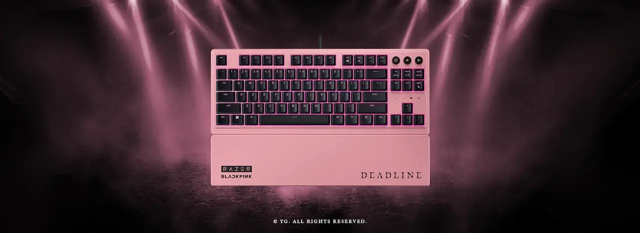 Razer Ornata V3 Tenkeyless – BLACKPINK Edition