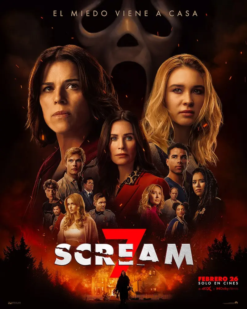 Scream 7 poster enero 2026
