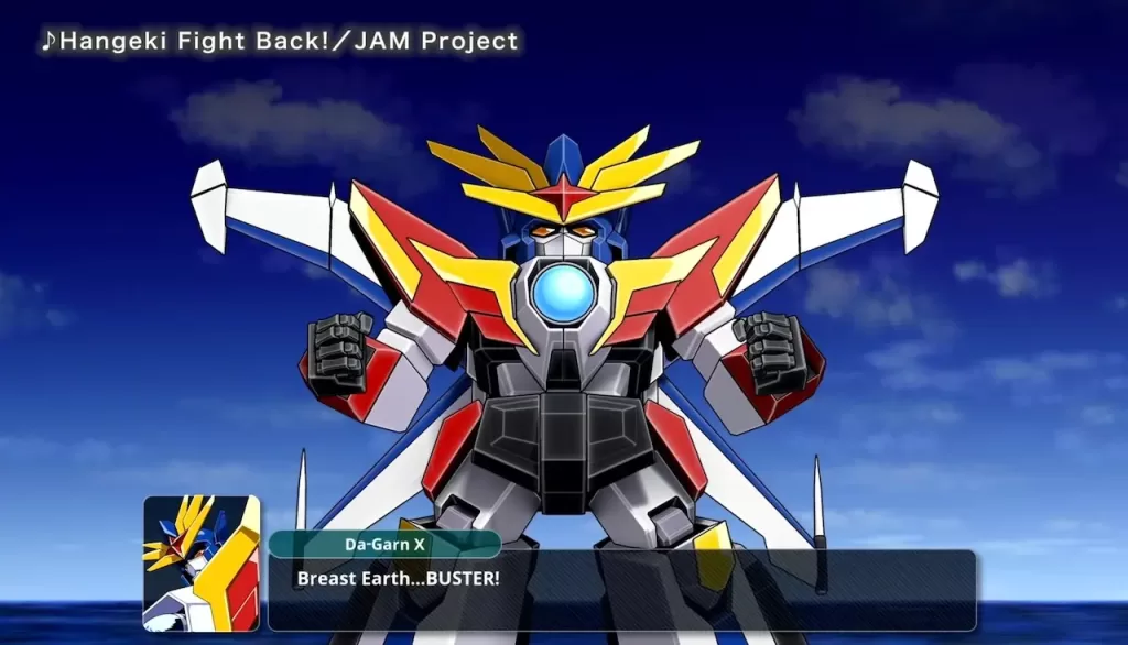 Super Robot Wars Y Da-Garn X