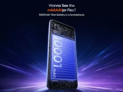 bateria Titan 10001mah en realme P4 Power 5G