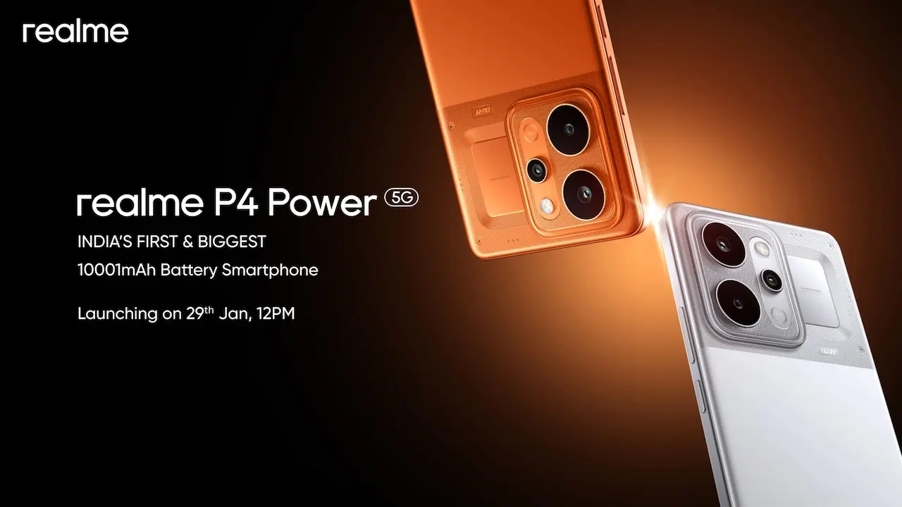 bateria Titan 10001mah lanzamiento India realme P4 Power 5G