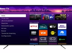 Daewoo Roku TV 4K UHD modelo DAW75URF