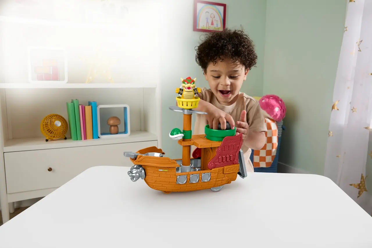 Fisher-Price Little People My Mario Bowser’s Airship