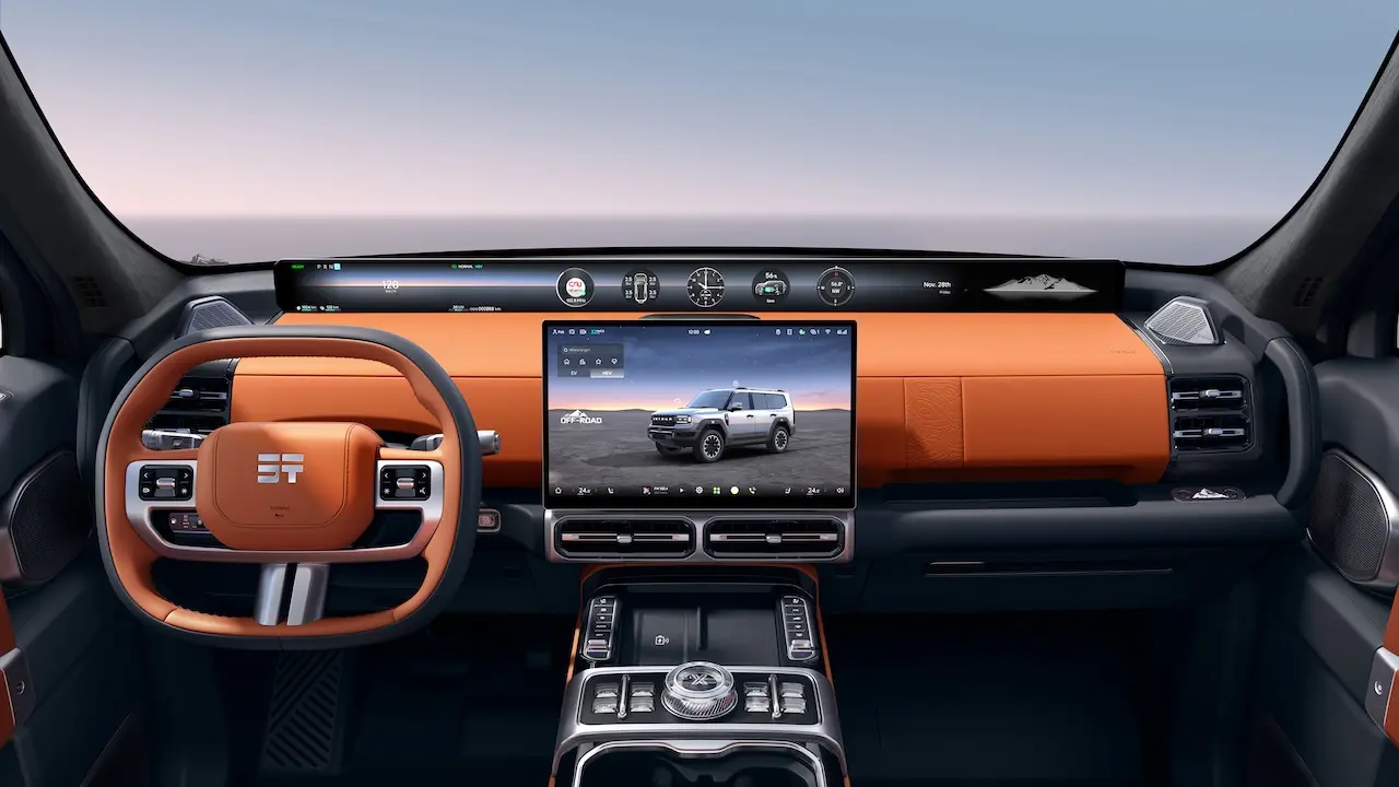 Jetour G700 interior