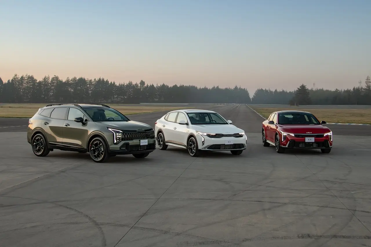 Kia presenta las versiones del K3, K4 y Sportage de la Copa Mundial de la FIFA 2026
