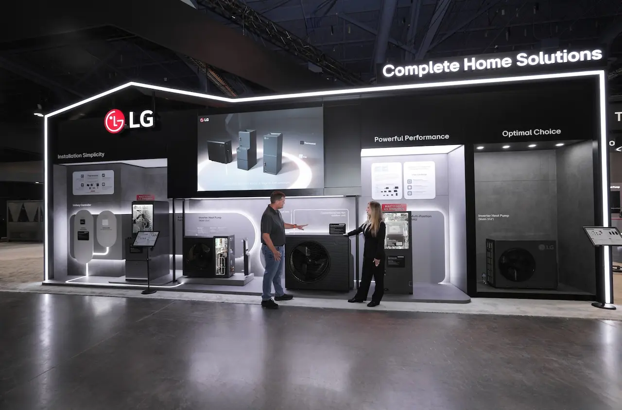LG HVAC en AHR Expo 2026 hogar