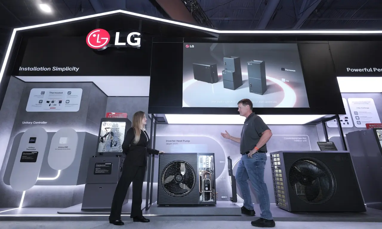 LG HVAC en AHR Expo 2026 soluciones