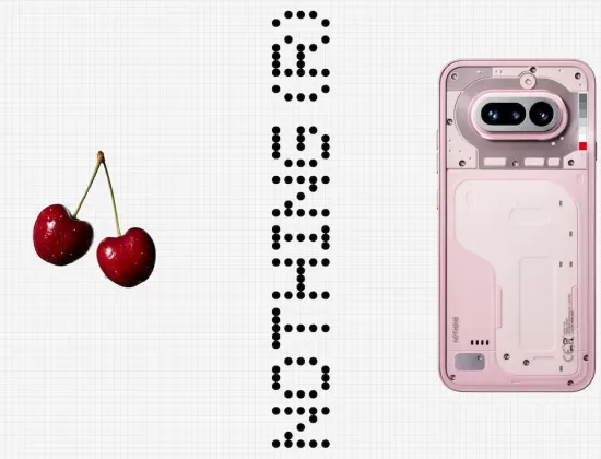 Nothing Phone 4a rosa