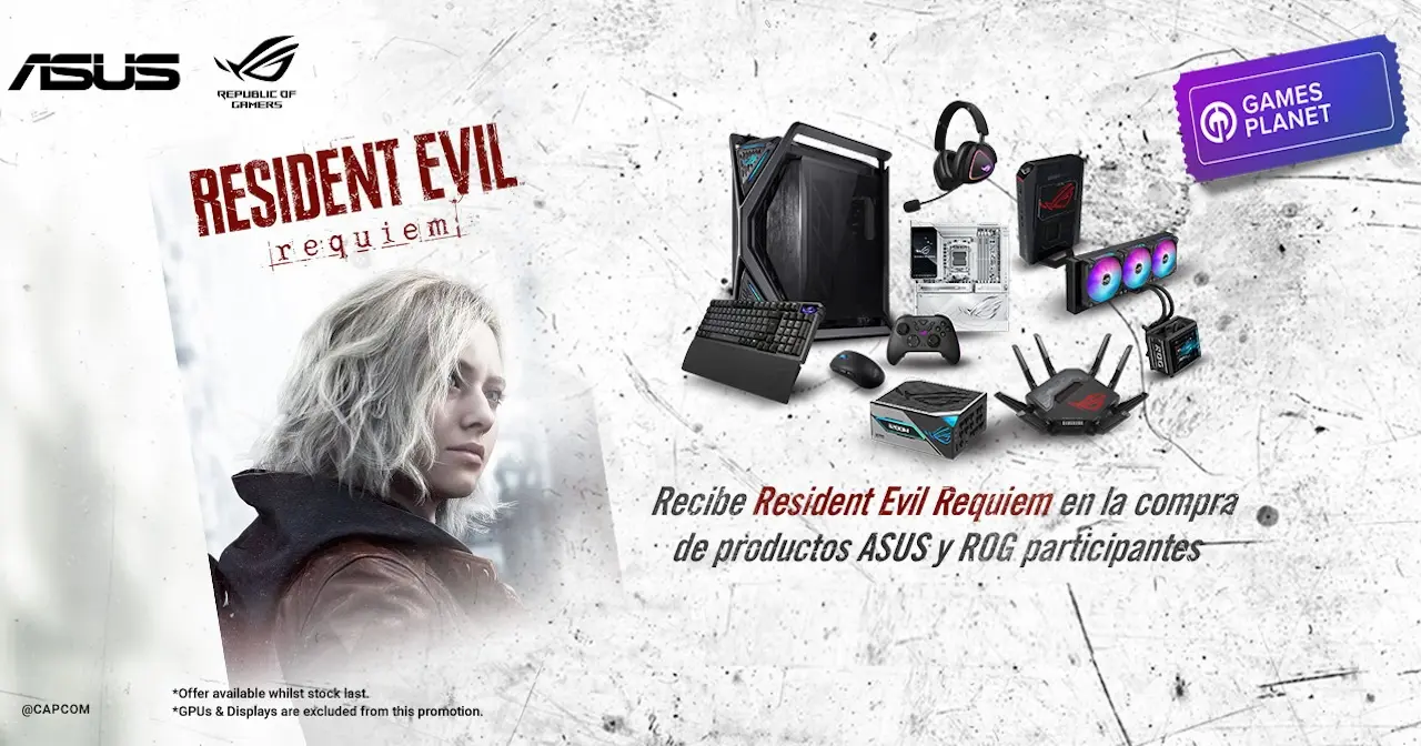 Resident Evil Requiem gratis ASUS ROG
