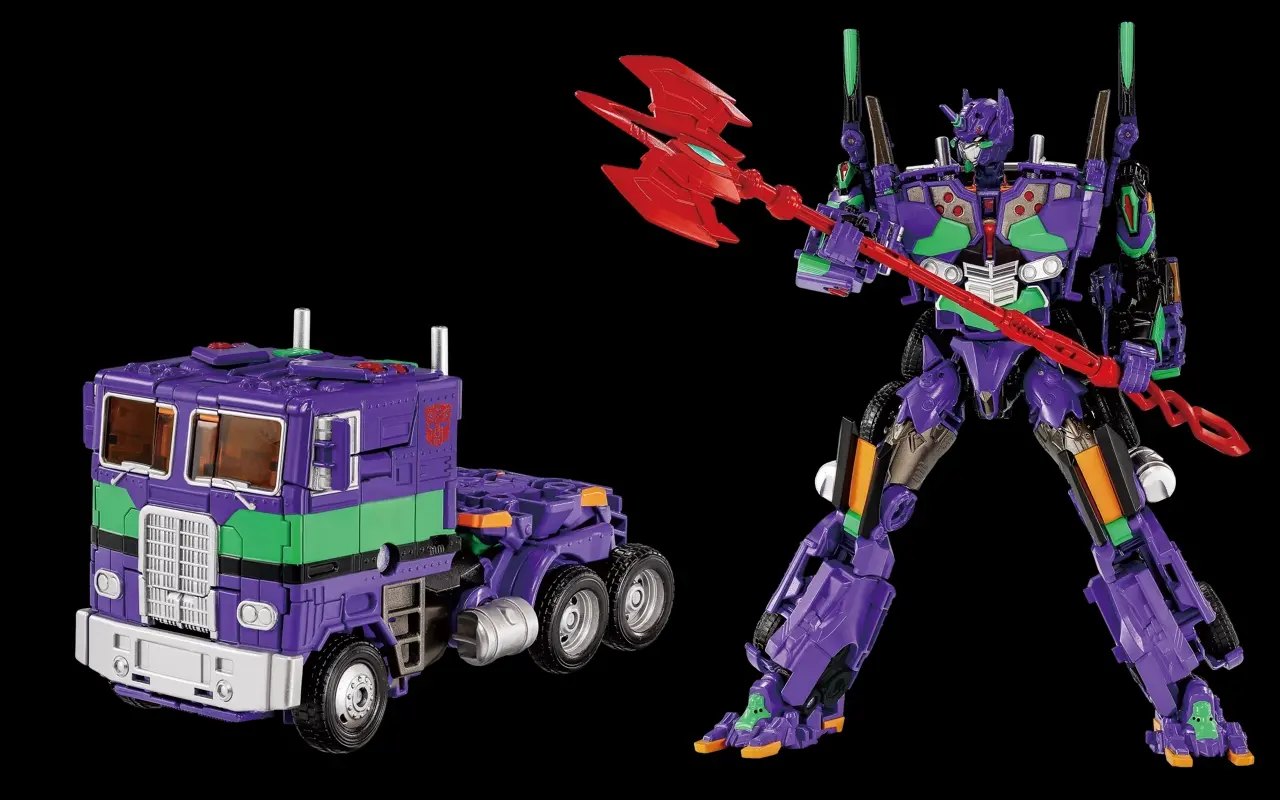 Transformers Optimus Prime Evangelion Unit-01