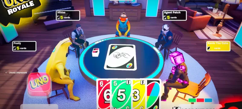 UNO en Fortnite y Roblox