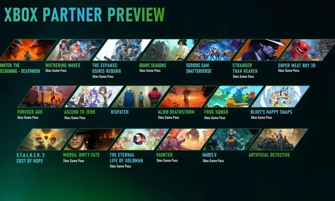 19 juegos Xbox Partner Preview