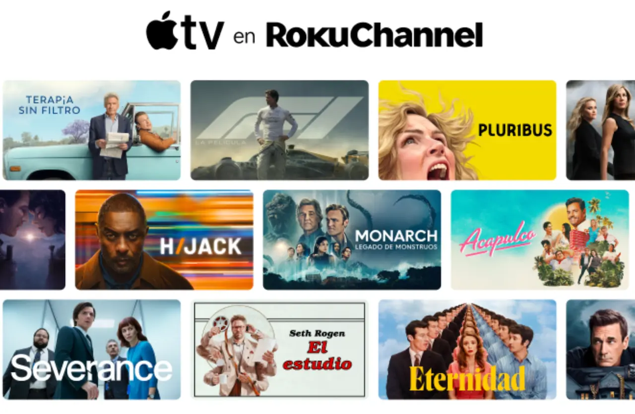 Apple TV ya está disponible desde The Roku Channel en México