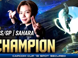 Capcom Cup 12 Sahara