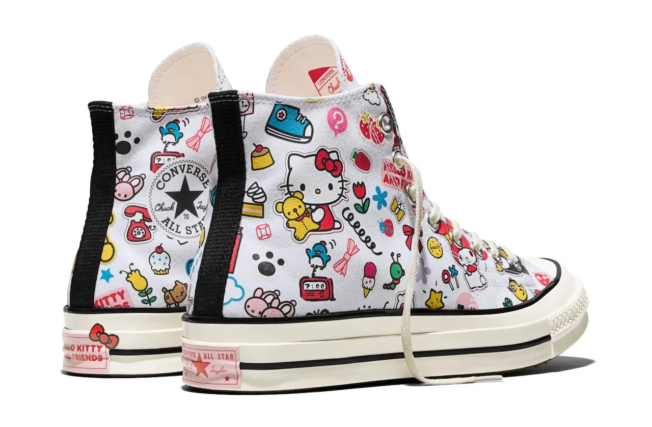 La colección Converse x Hello Kitty and Friends llega a México a partir de esta fecha