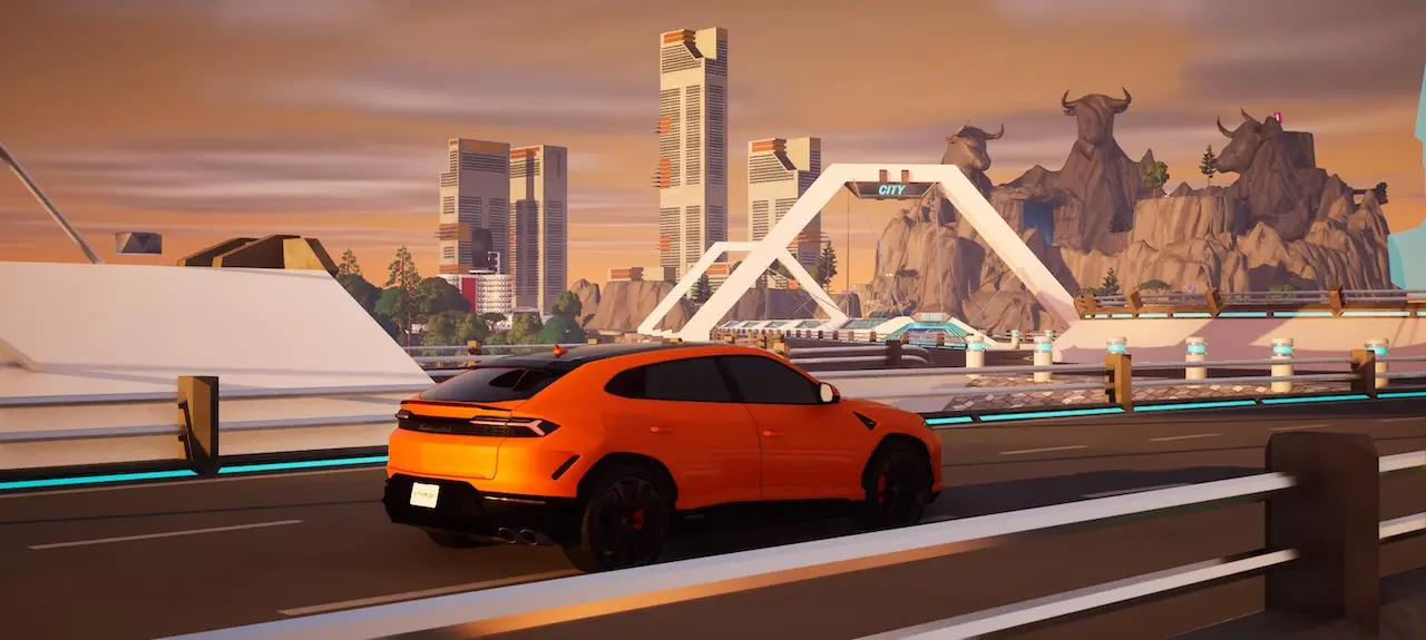 Fortnite Lamborghini Fast ForWorld