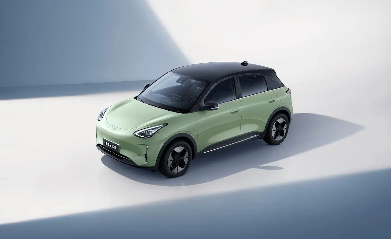Geely EX2 2026 Mexico frontal