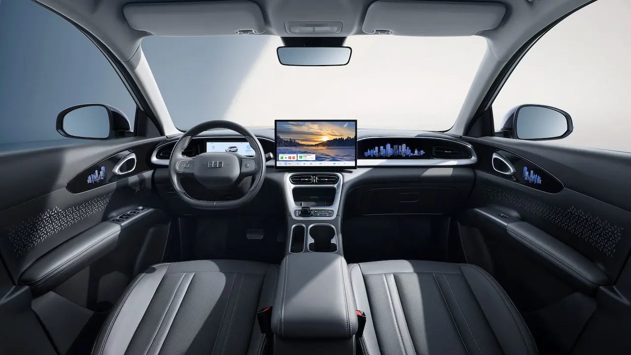 Geely EX2 2026 Mexico interior