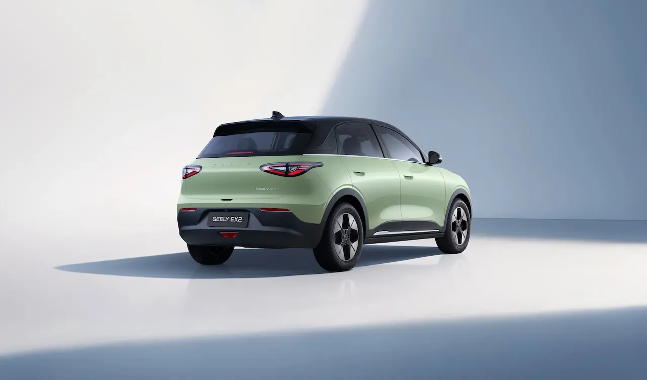 Geely EX2 2026 Mexico trasero