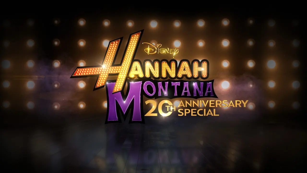 Hannah Montana Especial 20 aniversario logo