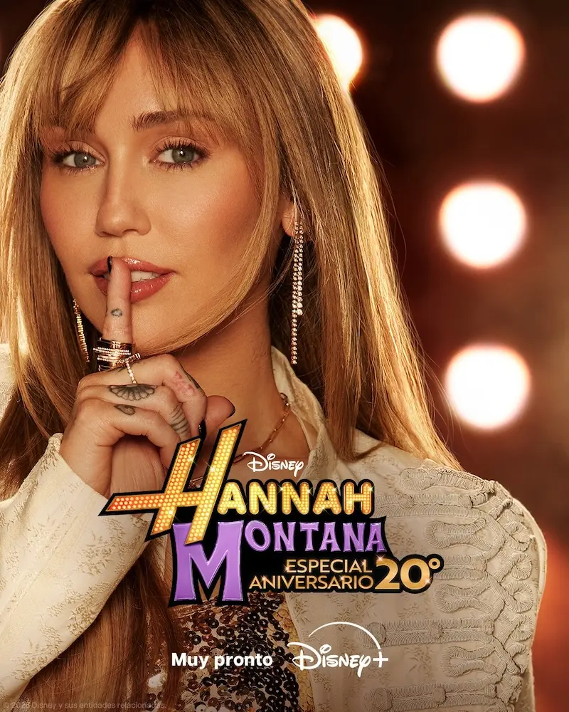 Hannah Montana Especial 20 aniversario poster oficial