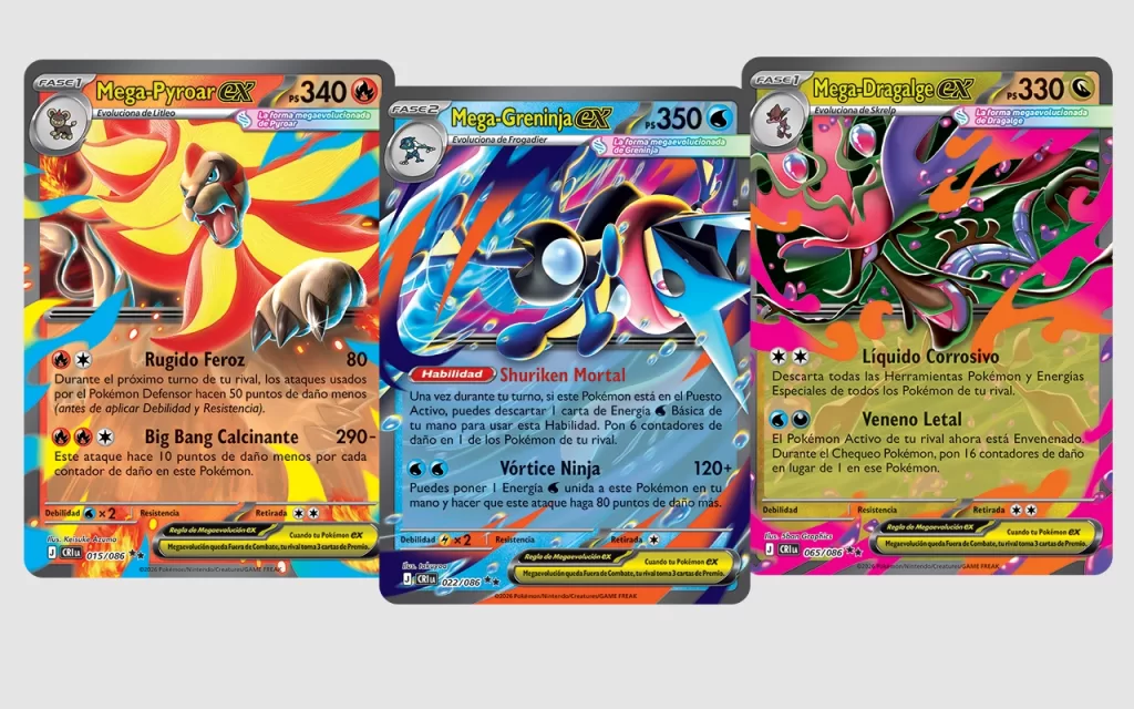 JCC Pokemon Megaevolución-Caos Creciente