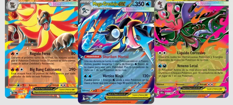 JCC Pokemon Megaevolución-Caos Creciente