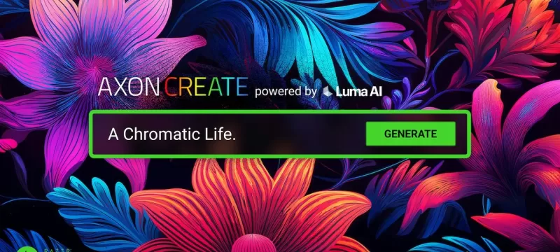 Luma AI Razer Axon Wallpaper Engine
