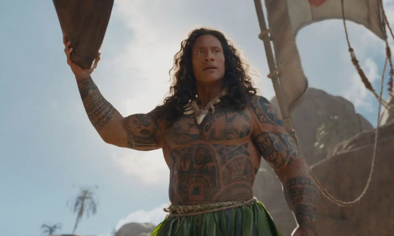 Moana live-action maui