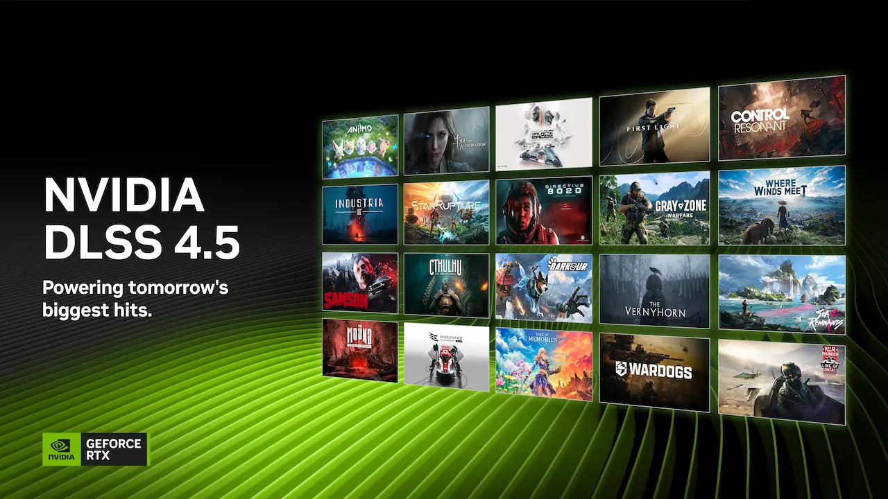 NVIDIA anuncia mejoras de NVIDIA DLSS 4.5 para GeForce RTX en GDC 2026