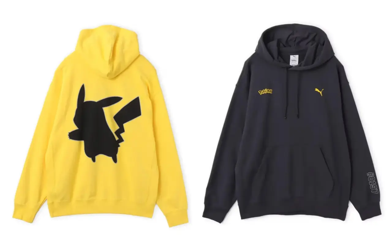 PUMA x Pokémon presentan la nueva colección inspirada en Pikachu y otros Pókemon