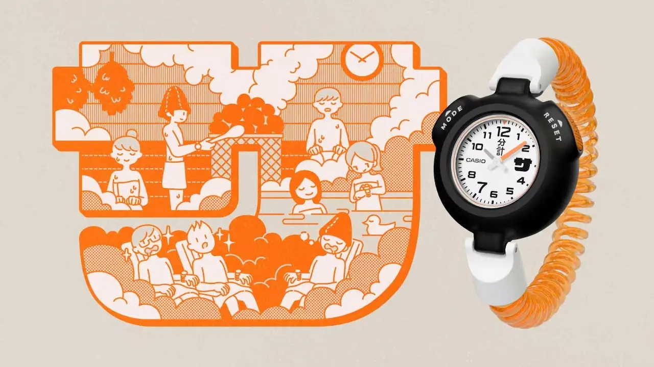 SAN-100H Sauna Watch Casio iF Design Award