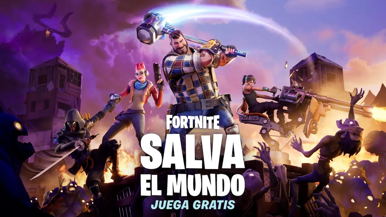 Epic Games anuncia que Salva el Mundo en Fortnite ahora es gratuito