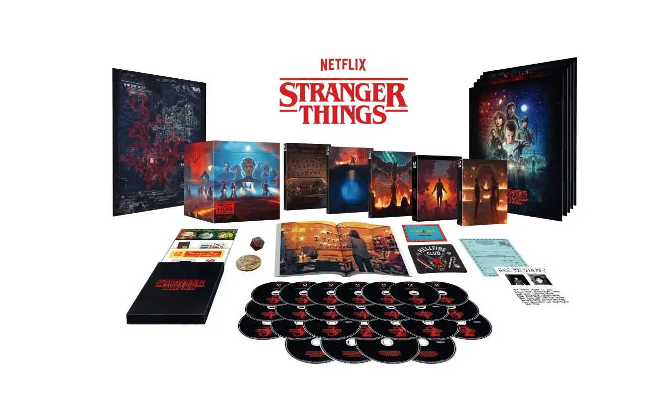 Stranger Things La Serie Completa Blu-ray y 4K Ultra HD
