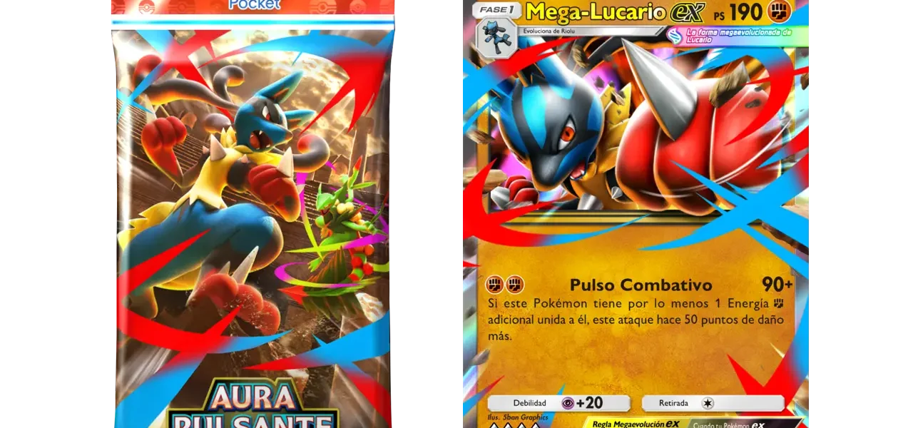 Aura Pulsante JCC Pokémon Pocket