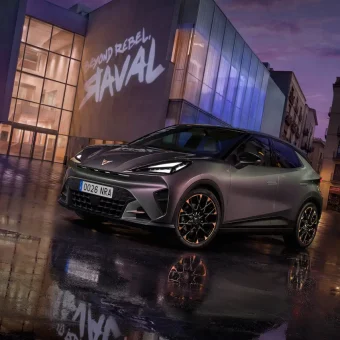 CUPRA Raval se presenta en Barcelona y en más de 10 ciudades más CUPRA Raval Barcelona presentacion frontal