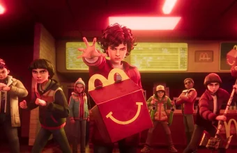 Cajita Feliz McDonalds de Stranger Things Tales From '85