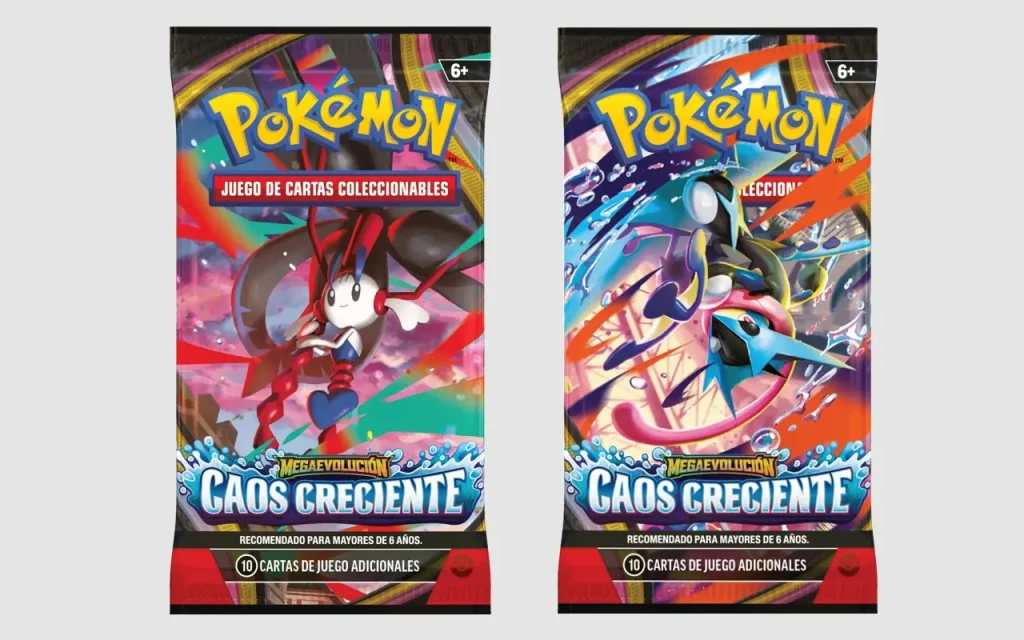 JCC Pokemon Megaevolución-Caos Creciente sobres