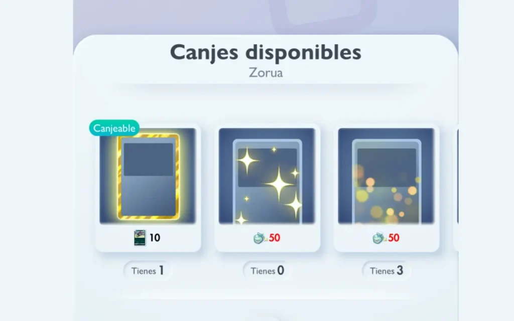 JCC Pokémon Pocket Aura Pulsante marco dorado