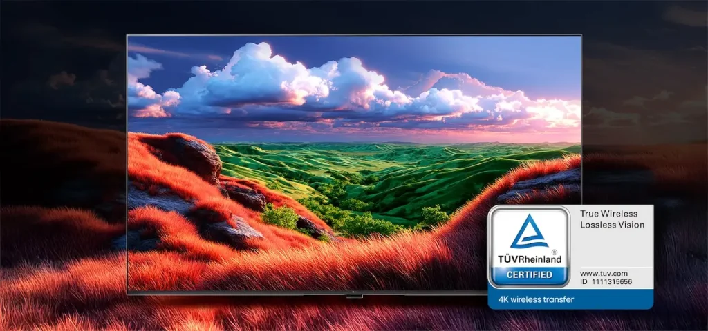 LG Mini RGB evo MRGB9M con True Wireless Lossless Vision Certification